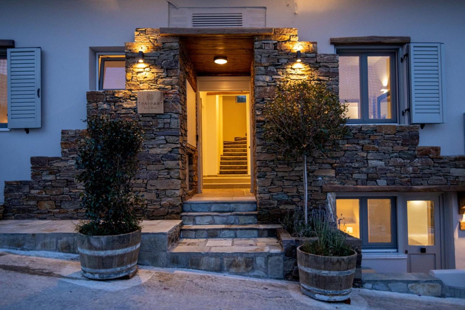 Raffar Luxury Houses Tínos エクステリア 写真